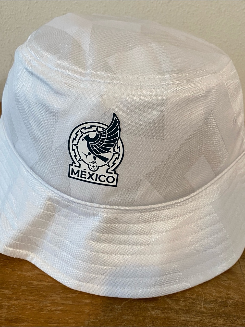 Adidas Mexico Soccer Bucket Hat White KD1767 $40 - One Size